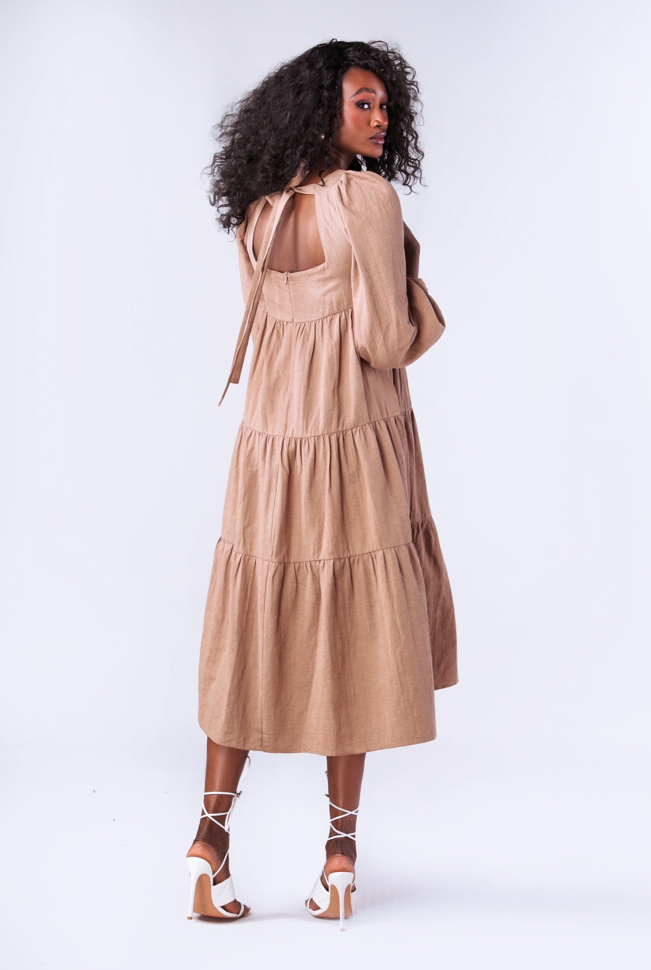 Brown Taupe Dress