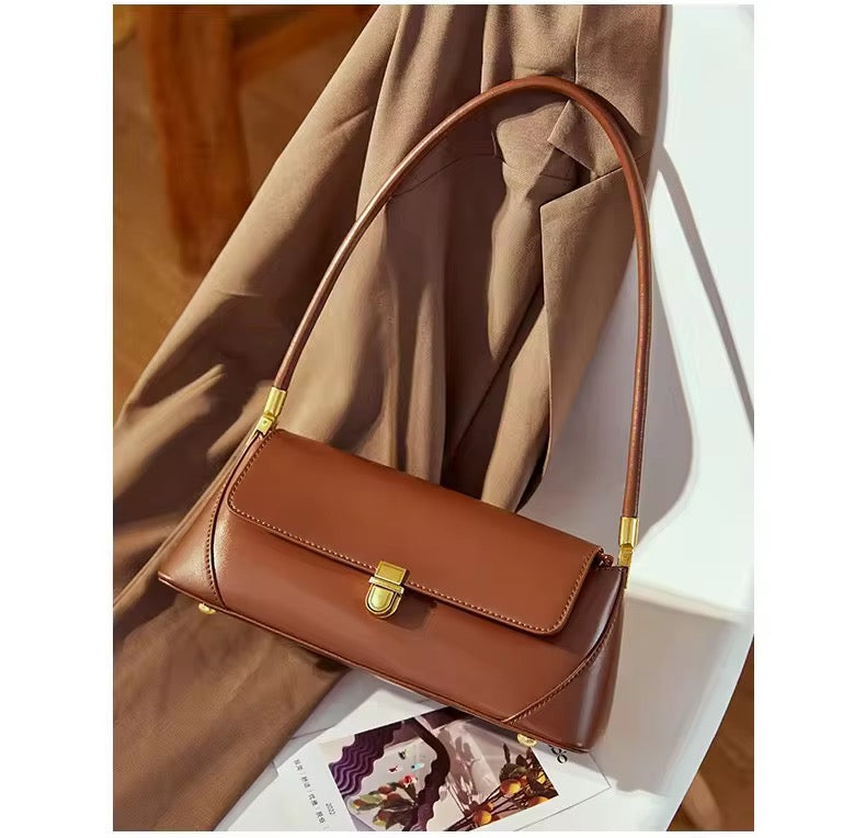 Divine Aura Leather Handbag