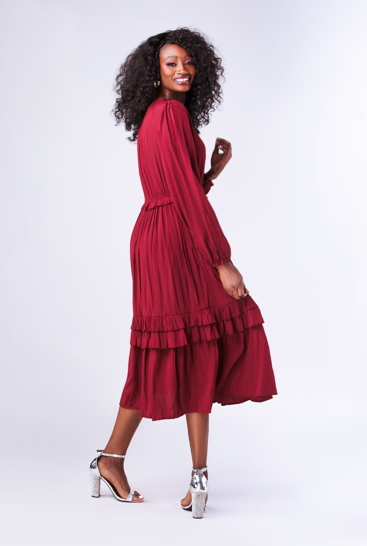 Gabriella Midi Dress-Faithfully Her