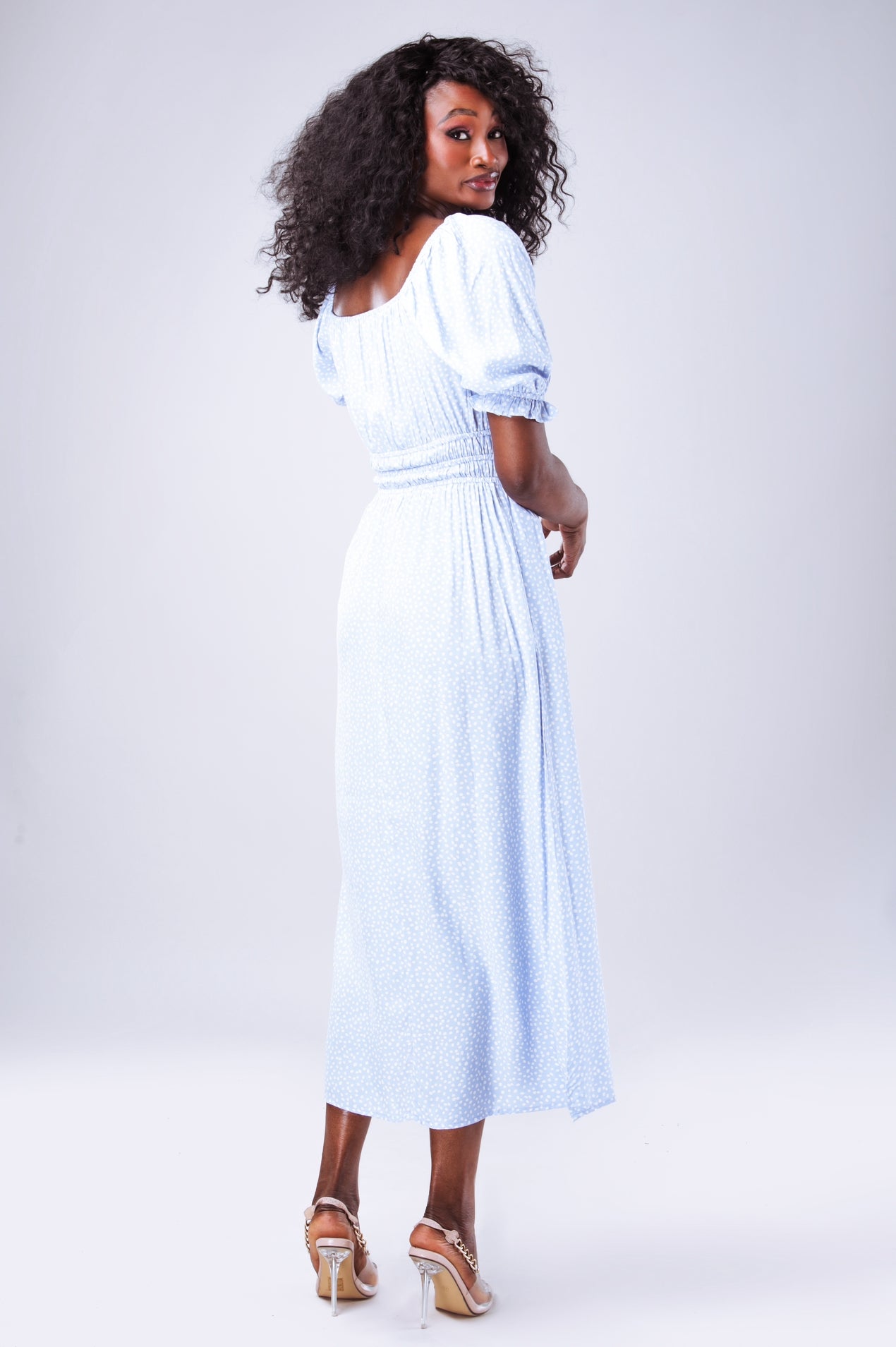 Sarah Baby Blue Dress