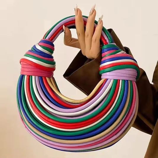 Opal Woven Handbag