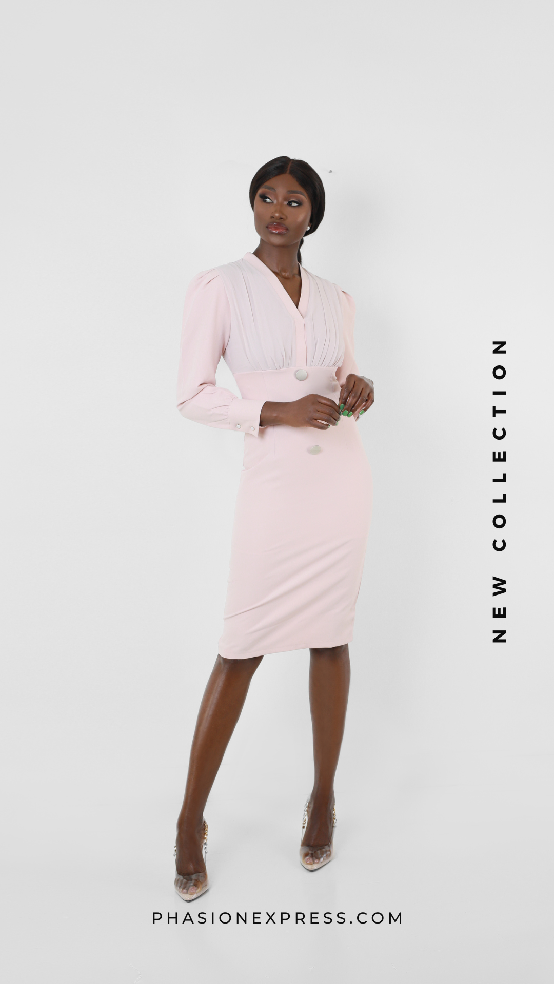 Be Exclusive Dress - Pink - Faithfully Her